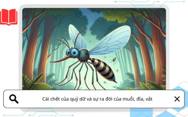 Cái chết của quỷ dữ và sự ra đời của muỗi, đỉa, vắt