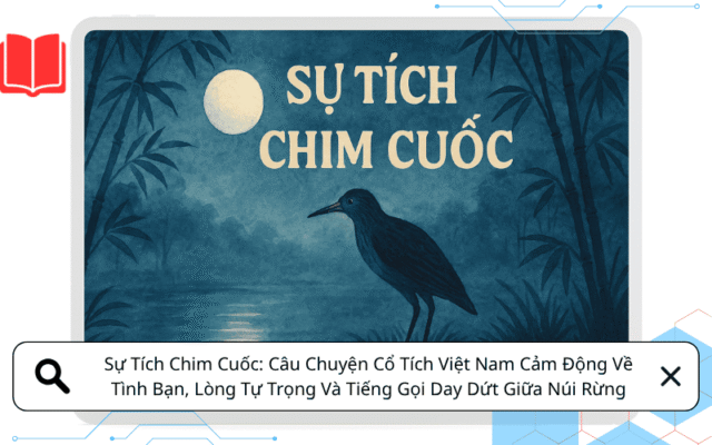 Sự Tích Chim Cuốc: Câu Chuyện Cổ Tích Việt Nam Cảm Động Về Tình Bạn, Lòng Tự Trọng Và Tiếng Gọi Day Dứt Giữa Núi Rừng
