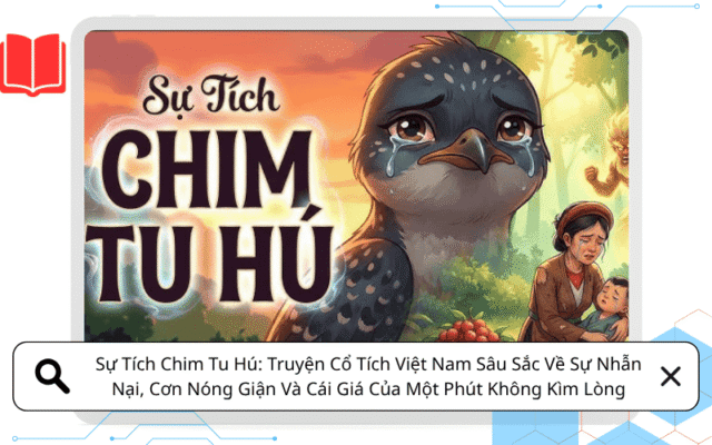 Sự Tích Chim Tu Hú: Truyện Cổ Tích Việt Nam Sâu Sắc Về Sự Nhẫn Nại, Cơn Nóng Giận Và Cái Giá Của Một Phút Không Kìm Lòng