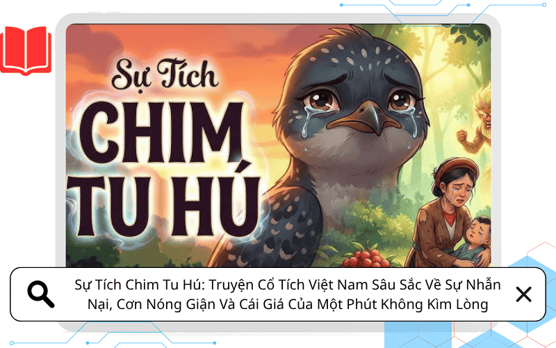 Sự Tích Chim Tu Hú: Truyện Cổ Tích Việt Nam Sâu Sắc Về Sự Nhẫn Nại, Cơn Nóng Giận Và Cái Giá Của Một Phút Không Kìm Lòng