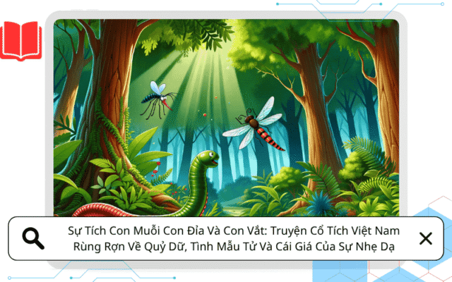 Sự Tích Con Muỗi Con Đỉa Và Con Vắt: Truyện Cổ Tích Việt Nam Rùng Rợn Về Quỷ Dữ, Tình Mẫu Tử Và Cái Giá Của Sự Nhẹ Dạ