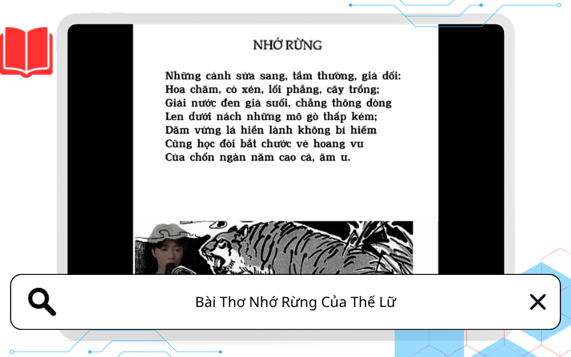 Bài Thơ Nhớ Rừng Của Thế Lữ