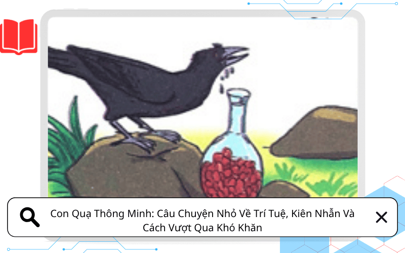 Con Quạ Thông Minh: Câu Chuyện Nhỏ Về Trí Tuệ, Kiên Nhẫn Và Cách Vượt Qua Khó Khăn
