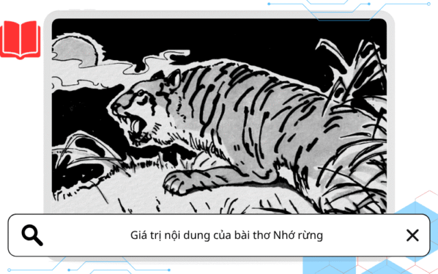 Giá trị nội dung của bài thơ Nhớ rừng