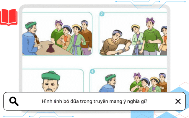 Hình ảnh bó đũa trong truyện mang ý nghĩa gì?