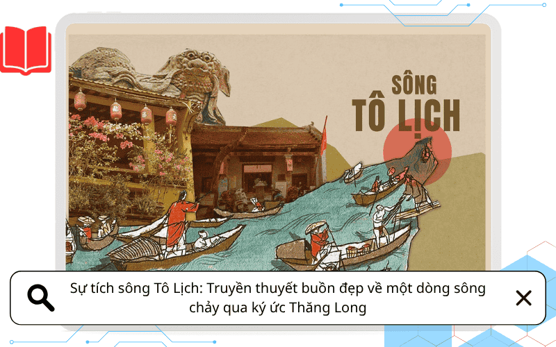 Sự tích sông Tô Lịch: Truyền thuyết buồn đẹp về một dòng sông chảy qua ký ức Thăng Long
