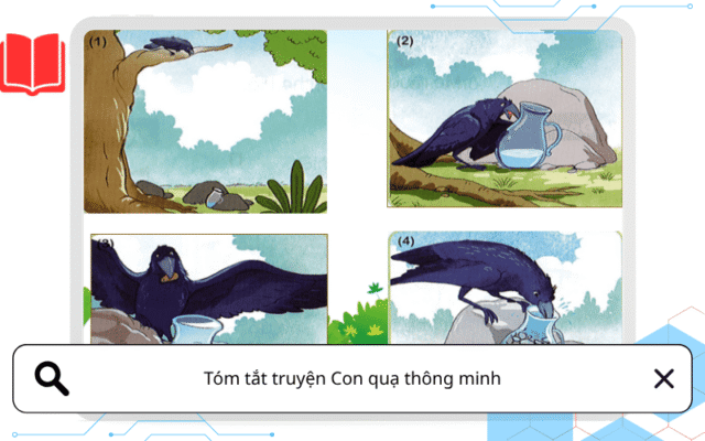 Tóm tắt truyện Con quạ thông minh