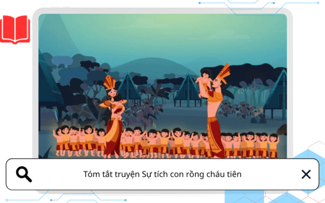 Tóm tắt truyện Sự tích con rồng cháu tiên